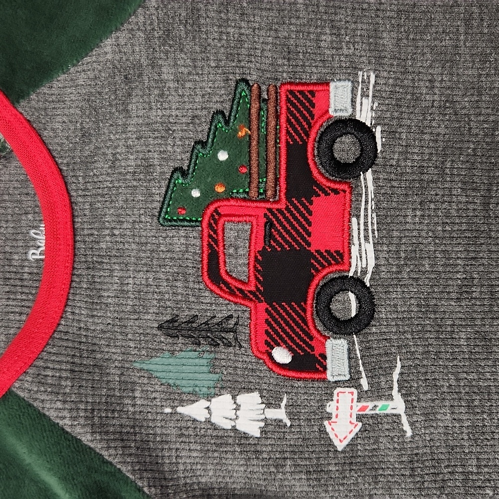 Baby Essentials Holiday Rompers (6M) - Picture 12 of 14